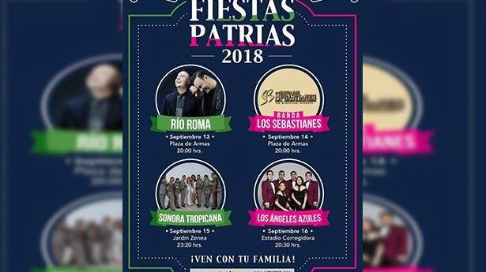 cartel fiestas patrias